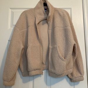 Old navy Sherpa zip jacket